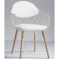 metal chair with cushion wholesale